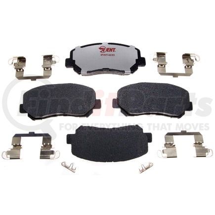 EHT1640AH by RAYBESTOS - Raybestos Element3 Hybrid Brake Pad Set