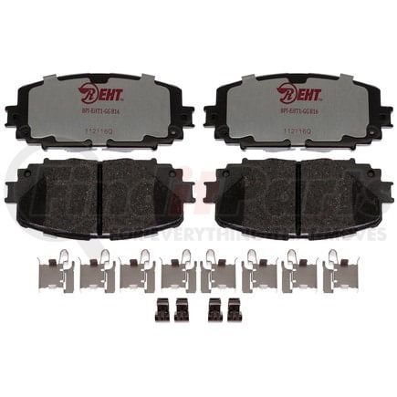 EHT1628H by RAYBESTOS - Raybestos Element3 Hybrid Brake Pad Set