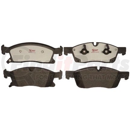 EHT1629 by RAYBESTOS - Raybestos Element3 Hybrid Brake Pad Set