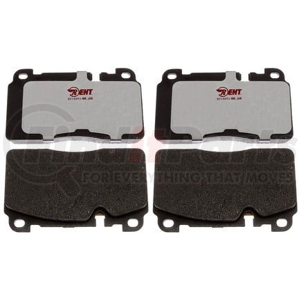 EHT1663 by RAYBESTOS - Raybestos Element3 Hybrid Brake Pad Set