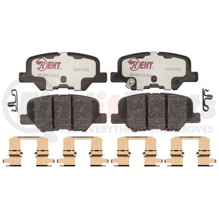 EHT1679H by RAYBESTOS - Raybestos Element3 Hybrid Brake Pad Set