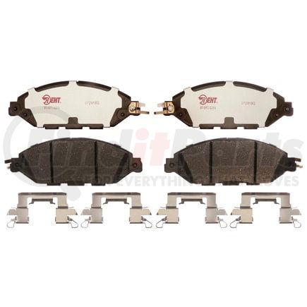 EHT1649H by RAYBESTOS - Raybestos Element3 Hybrid Brake Pad Set