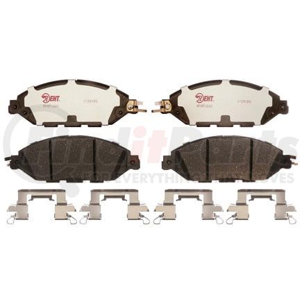 EHT1649H by RAYBESTOS - Raybestos Element3 Hybrid Brake Pad Set