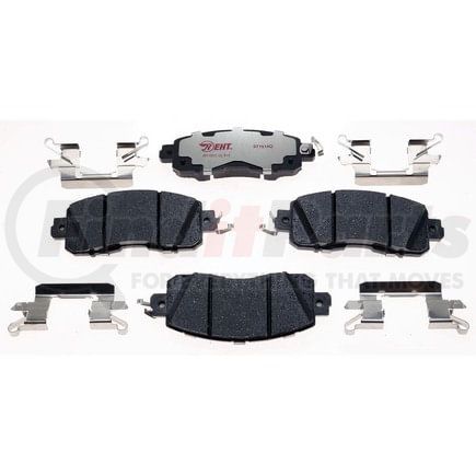 EHT1650H by RAYBESTOS - Raybestos Element3 Hybrid Brake Pad Set