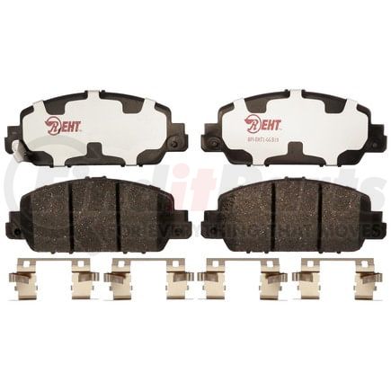 EHT1654H by RAYBESTOS - Raybestos Element3 Hybrid Brake Pad Set