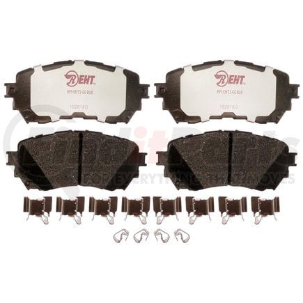 EHT1711H by RAYBESTOS - Raybestos Element3 Hybrid Brake Pad Set