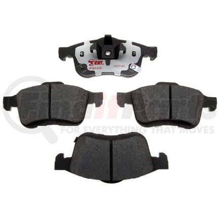 EHT1721 by RAYBESTOS - Raybestos Element3 Hybrid Brake Pad Set