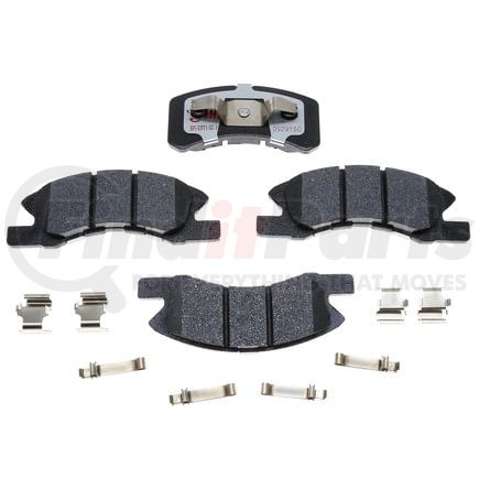 EHT1731H by RAYBESTOS - Raybestos Element3 Hybrid Brake Pad Set