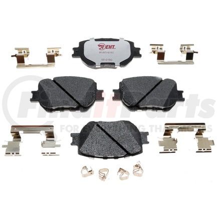 EHT1733H by RAYBESTOS - Raybestos Element3 Hybrid Brake Pad Set