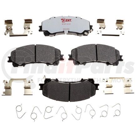 EHT1736H by RAYBESTOS - Raybestos Element3 Hybrid Brake Pad Set