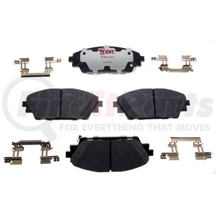 EHT1728H by RAYBESTOS - Raybestos Element3 Hybrid Brake Pad Set