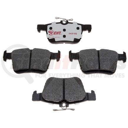 EHT1761 by RAYBESTOS - Raybestos Element3 Hybrid Brake Pad Set