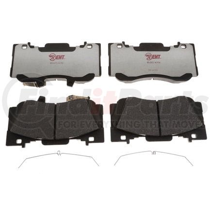 EHT1784H by RAYBESTOS - Raybestos Element3 Hybrid Brake Pad Set