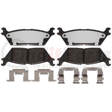 EHT1790AH by RAYBESTOS - Raybestos Element3 Hybrid Brake Pad Set