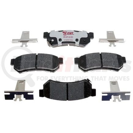 EHT1739H by RAYBESTOS - Raybestos Element3 Hybrid Brake Pad Set