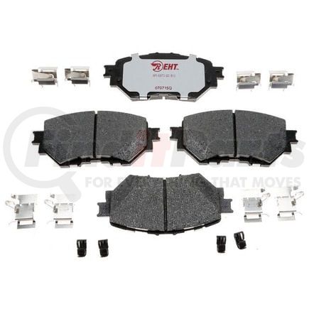 EHT1759H by RAYBESTOS - Raybestos Element3 Hybrid Brake Pad Set