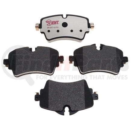 EHT1801 by RAYBESTOS - Raybestos Element3 Hybrid Brake Pad Set