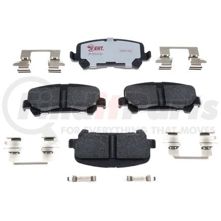 EHT1806H by RAYBESTOS - Raybestos Element3 Hybrid Brake Pad Set