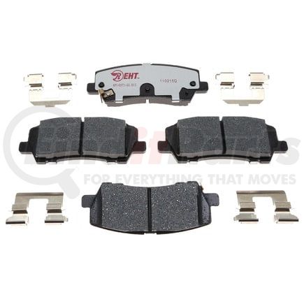 EHT1793H by RAYBESTOS - Raybestos Element3 Hybrid Brake Pad Set