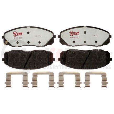 EHT1814H by RAYBESTOS - Raybestos Element3 Hybrid Brake Pad Set