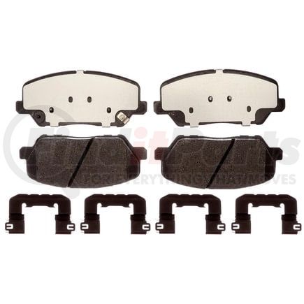 EHT1827H by RAYBESTOS - Raybestos Element3 Hybrid Brake Pad Set