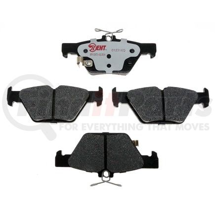 EHT1808 by RAYBESTOS - Raybestos Element3 Hybrid Brake Pad Set