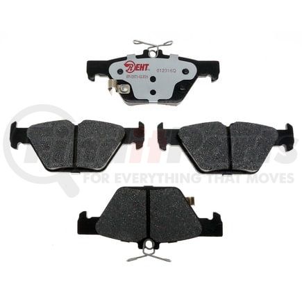 Raybestos EHT1808 Disc Brake Pad Set Raybestos Element3 Hybrid Brake Pad Set