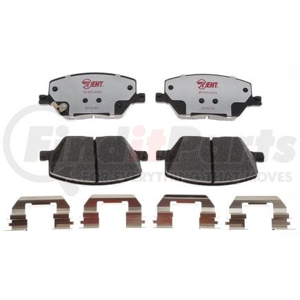 EHT1811H by RAYBESTOS - Raybestos Element3 Hybrid Brake Pad Set