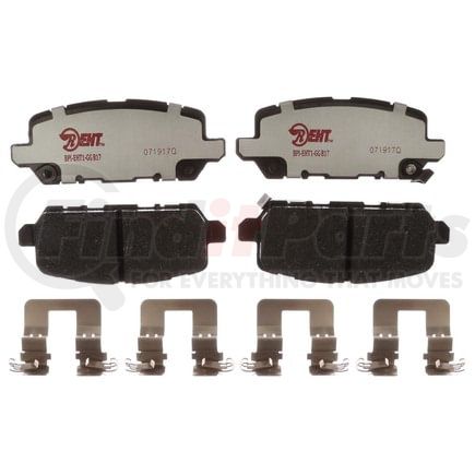 EHT1841H by RAYBESTOS - Raybestos Element3 Hybrid Brake Pad Set