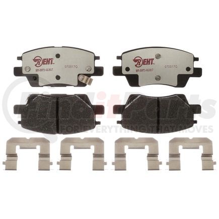 EHT1844H by RAYBESTOS - Raybestos Element3 Hybrid Brake Pad Set