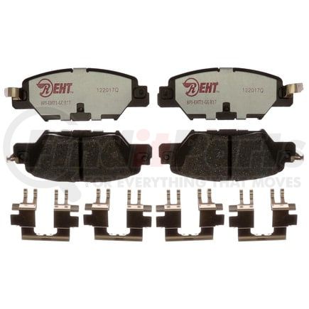 EHT1846H by RAYBESTOS - Raybestos Element3 Hybrid Brake Pad Set