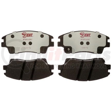 EHT1847H by RAYBESTOS - Raybestos Element3 Hybrid Brake Pad Set