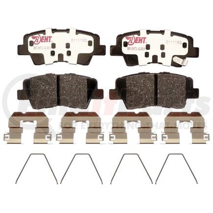 EHT1848H by RAYBESTOS - Raybestos Element3 Hybrid Brake Pad Set