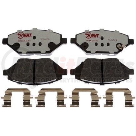 EHT1864H by RAYBESTOS - Raybestos Element3 Hybrid Brake Pad Set