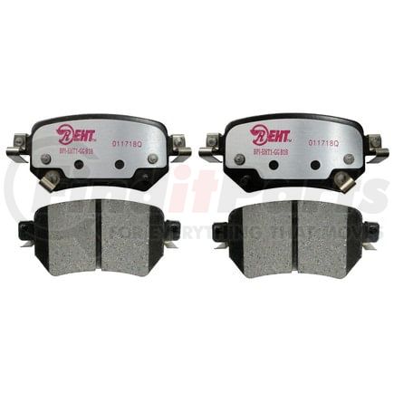 Raybestos EHT1874 Disc Brake Pad Set Raybestos Element3 Hybrid Brake Pad Set