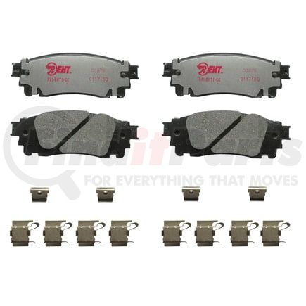 EHT1879H by RAYBESTOS - Raybestos Element3 Hybrid Brake Pad Set