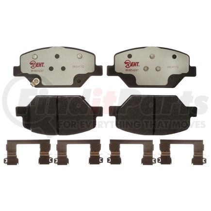 EHT1886H by RAYBESTOS - Raybestos Element3 Hybrid Brake Pad Set