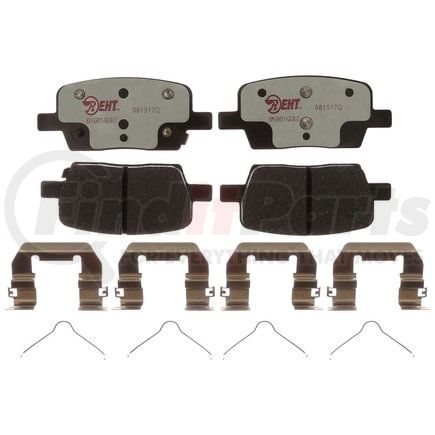 EHT1914H by RAYBESTOS - Raybestos Element3 Hybrid Brake Pad Set