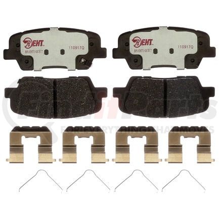 EHT1916H by RAYBESTOS - Raybestos Element3 Hybrid Brake Pad Set