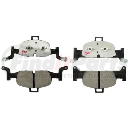 EHT1897 by RAYBESTOS - Raybestos Element3 Hybrid Brake Pad Set