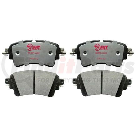 EHT1898 by RAYBESTOS - Raybestos Element3 Hybrid Brake Pad Set