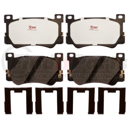 EHT1975H by RAYBESTOS - Raybestos Element3 Hybrid Brake Pad Set