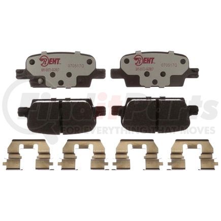 EHT1921H by RAYBESTOS - Raybestos Element3 Hybrid Brake Pad Set