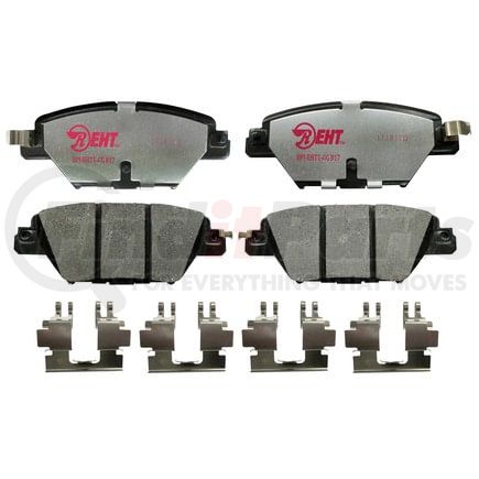 EHT1934H by RAYBESTOS - Raybestos Element3 Hybrid Brake Pad Set