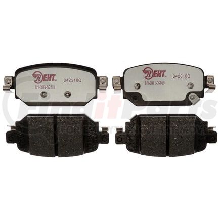 EHT2042 by RAYBESTOS - Raybestos Element3 Hybrid Brake Pad Set