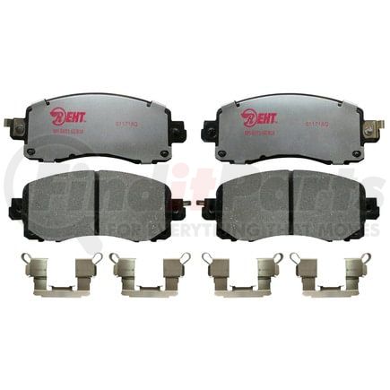 EHT2045H by RAYBESTOS - Raybestos Element3 Hybrid Brake Pad Set