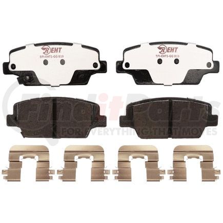 EHT2050H by RAYBESTOS - Raybestos Element3 Hybrid Brake Pad Set