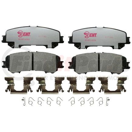 EHT2032H by RAYBESTOS - Raybestos Element3 Hybrid Brake Pad Set