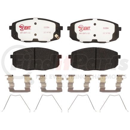 EHT2094H by RAYBESTOS - Raybestos Element3 Hybrid Brake Pad Set