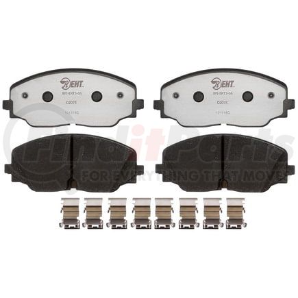 EHT2074H by RAYBESTOS - Raybestos Element3 Hybrid Brake Pad Set